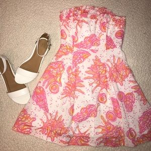 strapless summer dress